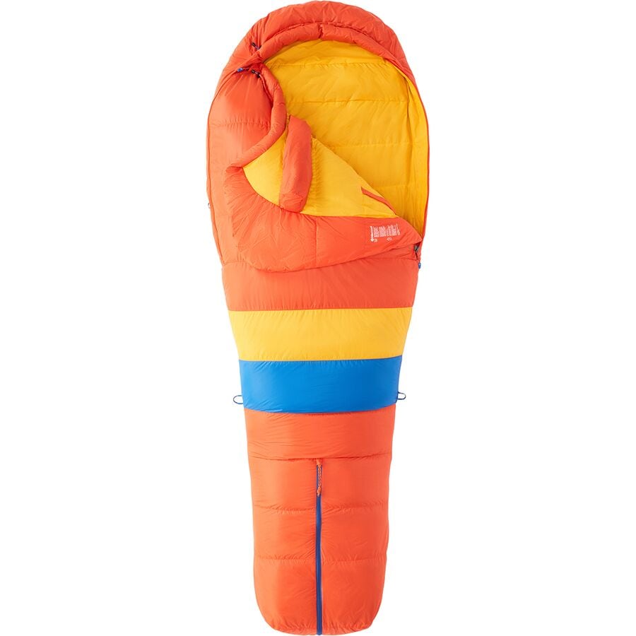 (取寄) マーモット オルウェイズ サマー スリーピング バッグ 40F ダウン Marmot Always Summer Sleeping Bag: 40F Down Red Sun/Solar