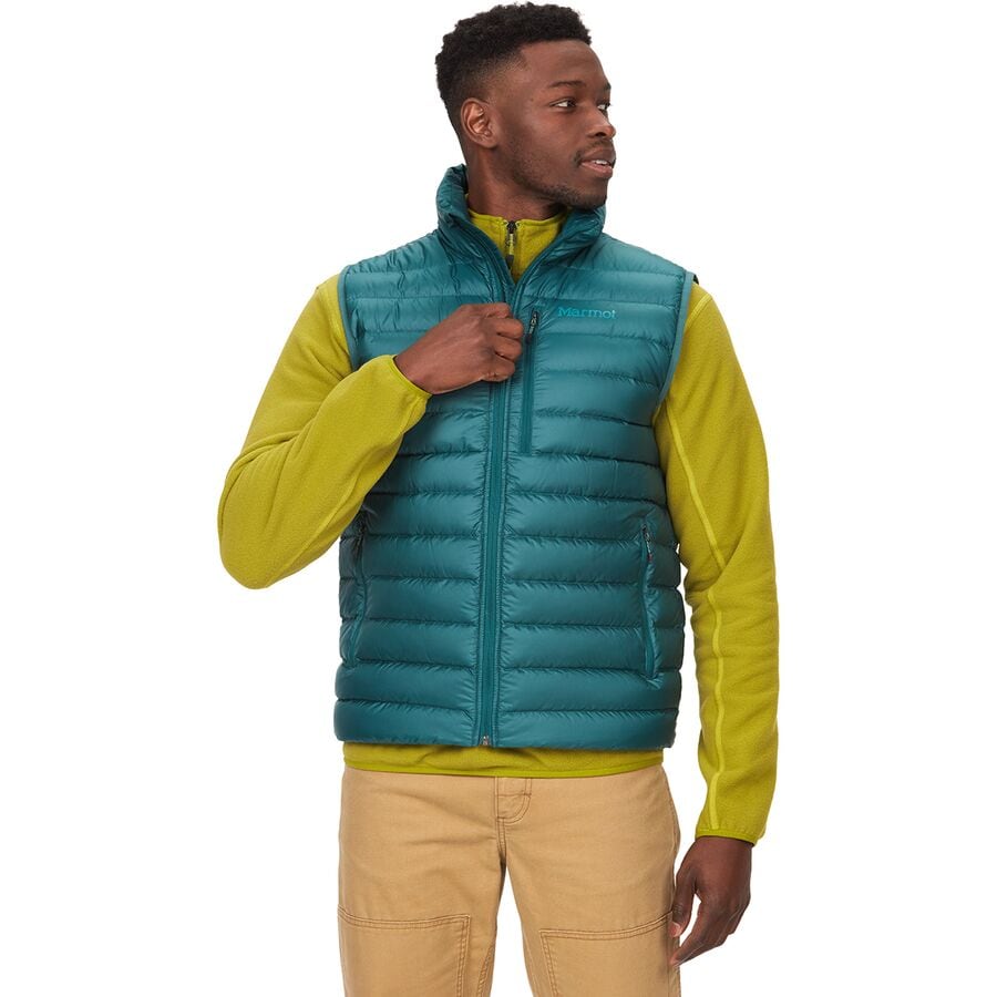 (取寄) マーモット メンズ ハイランダー ダウン ベスト - メンズ Marmot men Highlander Down Vest - Men's Dark Jungle