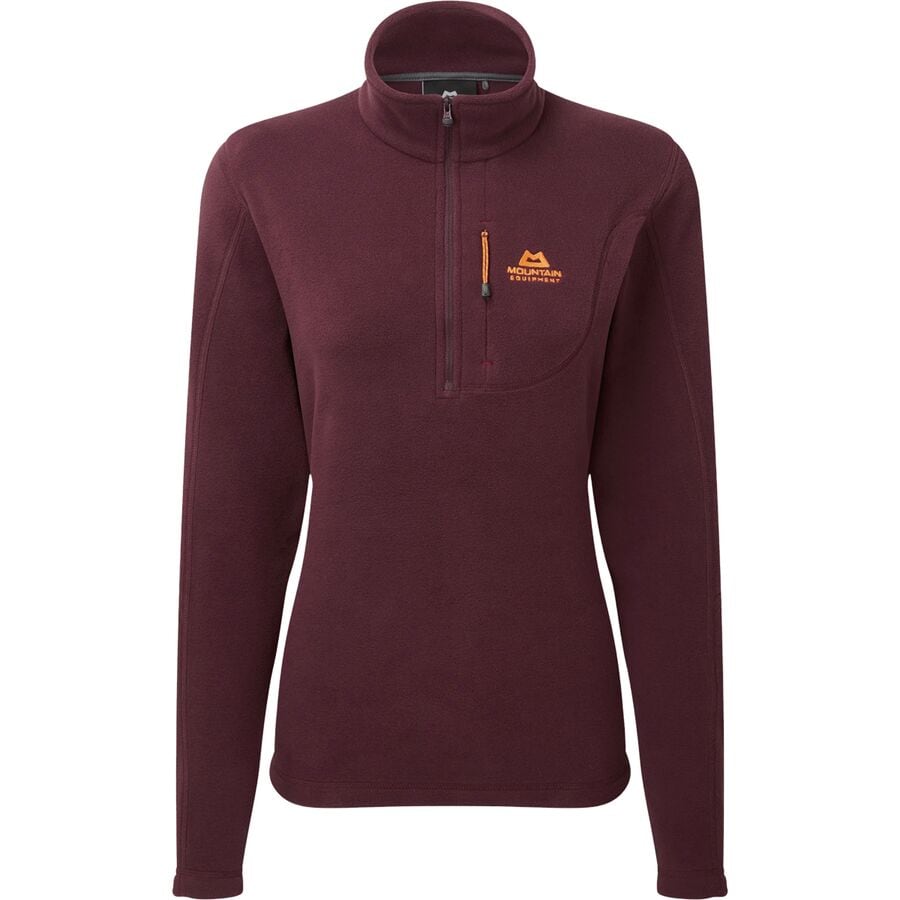 (取寄) マウンテンイクィップメント レディース ミクロ ジップ T プルオーバー - ウィメンズ Mountain Equipment women Micro Zip T Pullover - Women's Raisin