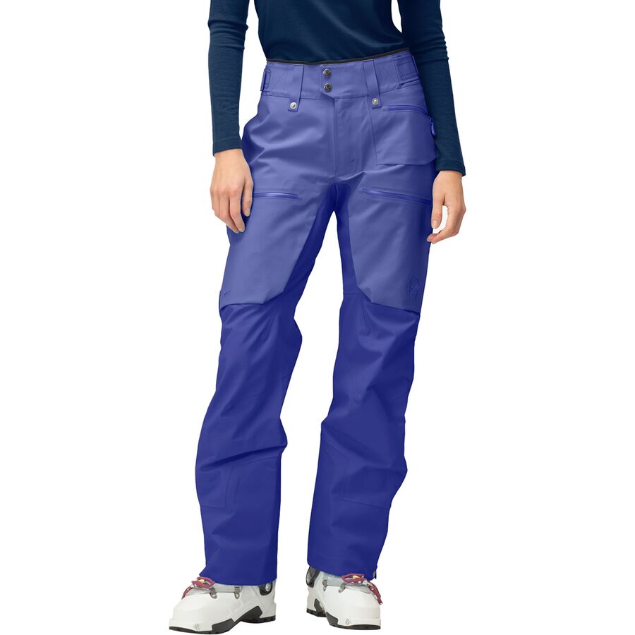 () Υ ǥ եƥ -ƥå ץ ѥ -  Norrona women Lofoten GORE-TEX PRO Pant - Women's Violet Storm/Royal Blue