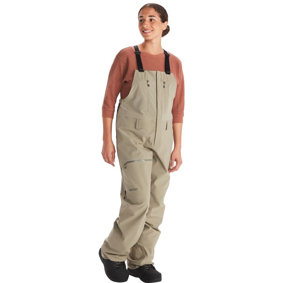 (取寄) マーモット レディース リフューズ プロ ビブ パンツ - ウィメンズ Marmot women Refuge Pro Bib Pant - Women's Vetiver