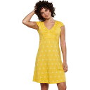 () g[hAhR[ fB[X [Y}[ hX - EBY Toad&Co women Rosemarie Dress - Women's Lemon Sunflower Print