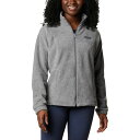 (取寄) コロンビア レディース ベントン スプリングス フル-ジップ フリース ジャケット - ウィメンズ Columbia women Benton Springs Full-Zip Fleece Jacket - Women's Light Grey Heather