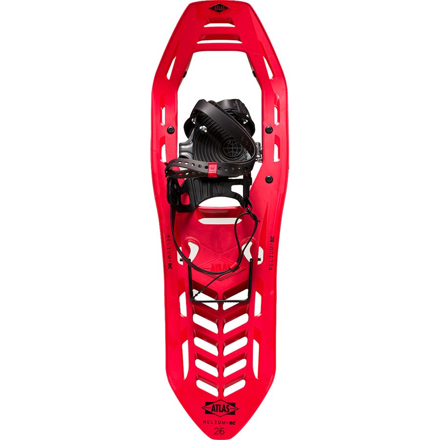 (取寄) アトラススノーシュー ヘリウム BC スノーシュー Atlas Snowshoes Helium BC Snowshoe Red