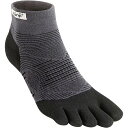 (取寄) インジンジ ラン ライトウェイト ミニ-クルー ソック Injinji Run Lightweight Mini-Crew Sock Black