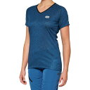 (取寄) 100% レディース エアマチック ショートスリーブ ジャージ - ウィメンズ 100% women Airmatic Short-Sleeve Jersey - Women's Slate Blue