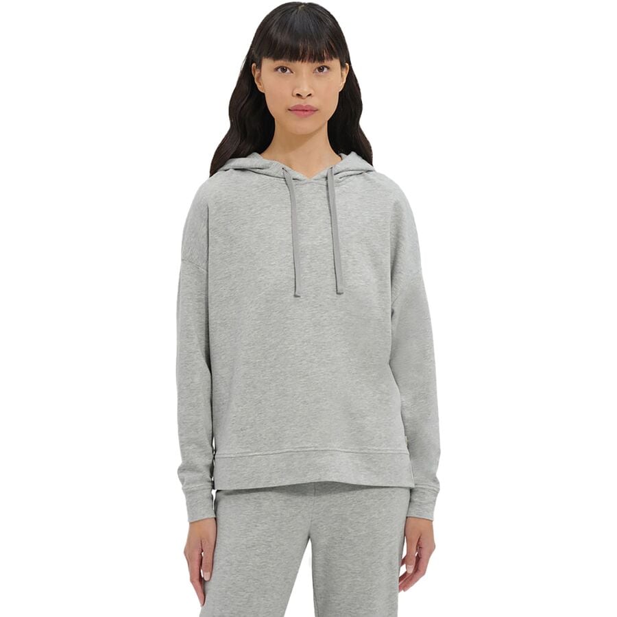 () AO fB[X JC[ ~N e[ p[J[ UGG women Kyree Micro Terry Hoodie - Women's Grey Heather