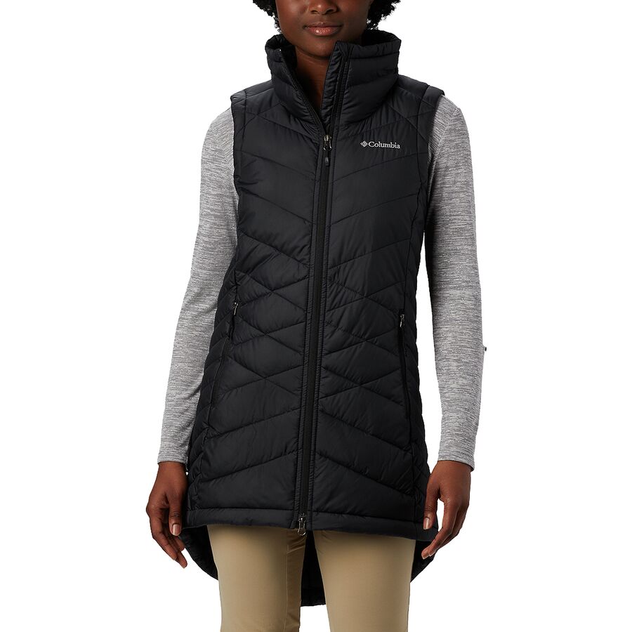 () ӥ ǥ إ֥꡼  ٥ -  Columbia women Heavenly Long Vest - Women's Black