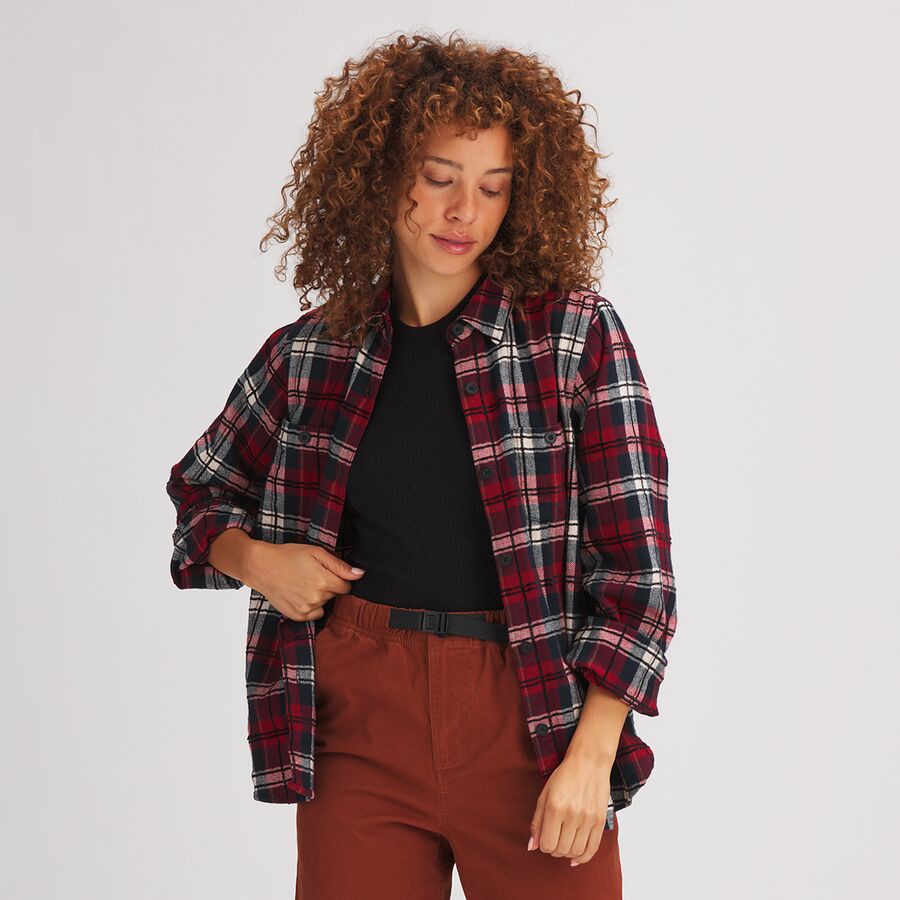 () obNJg[ fB[X vCh tl Vc - EBY Backcountry women Plaid Flannel Shirt - Women's Cayenne