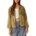 フリーピープル (取寄) フリーピープル レディース カルマ ボンバー ジャケット - ウィメンズ Free People women Karma Bomber Jacket - Women's Willow Combo