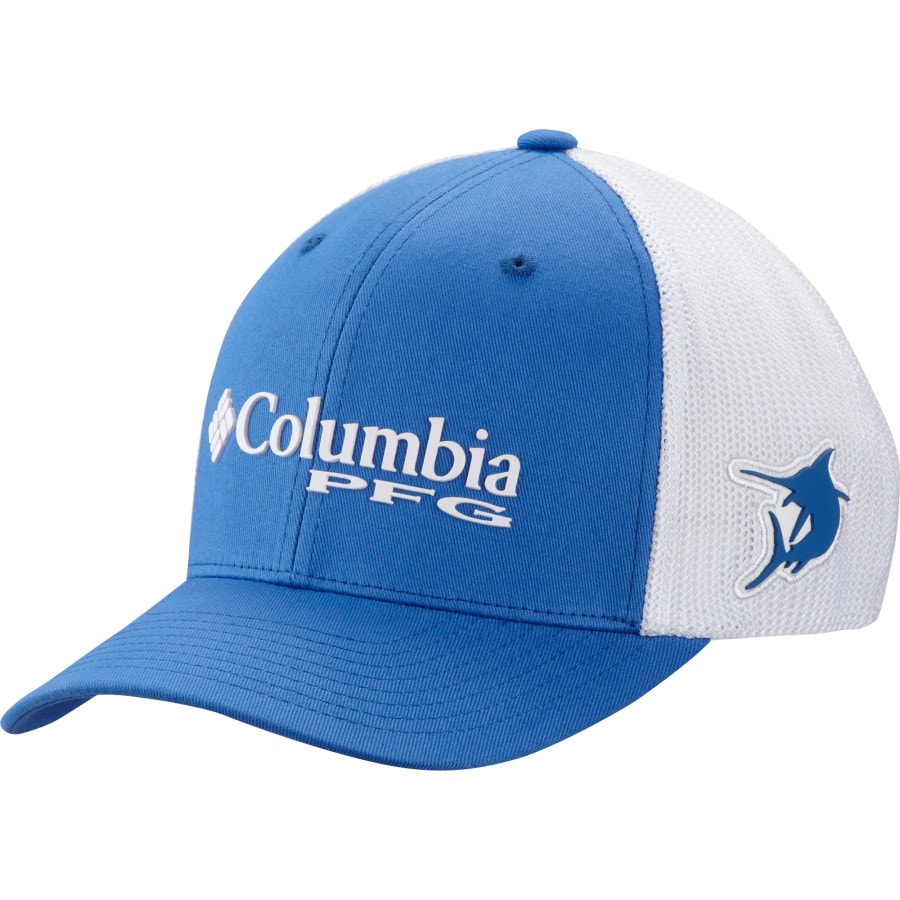 コロンビア (取寄) コロンビア メンズ フィッシング ギア メッシュ トラッカー ハット 帽子 - メンズ Columbia men PFG Mesh Trucker Hat - Men's Vivid Blue