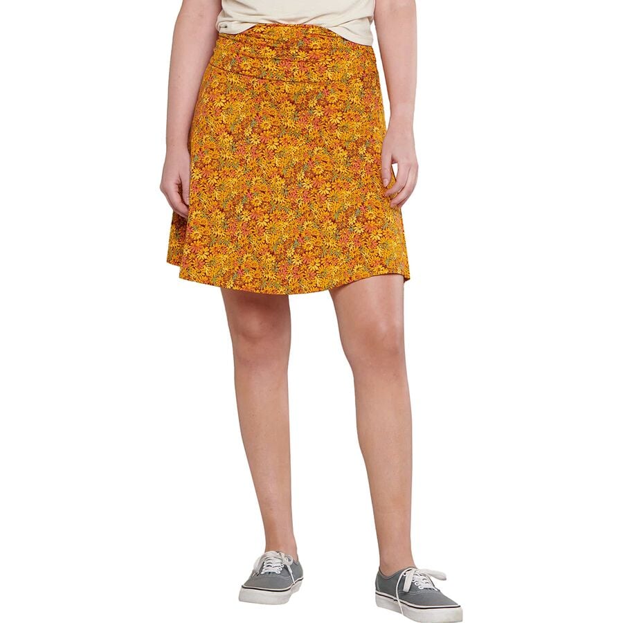 (取寄) トードアンドコー レディース チャカ スカート - ウィメンズ Toad&Co women Chaka Skirt - Women's Gooseberry Daisy Print