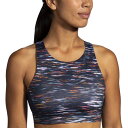 (取寄) ブルックス レディース ドライブ 3-ポケット スポーツ ブラ - ウィメンズ Brooks women Drive 3-Pocket Sports Bra - Women's Sundial Velocity Print