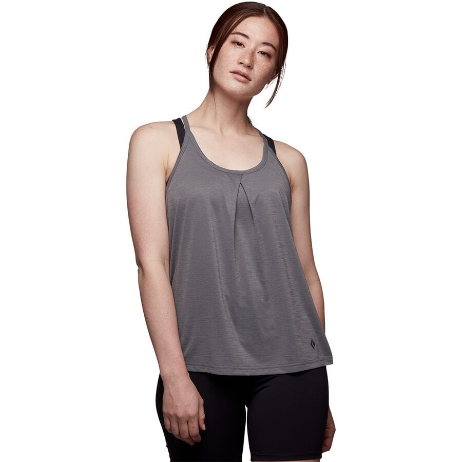 (取寄) ブラックダイヤモンド レディース インテグレール タンク トップ - ウィメンズ Black Diamond women Integrale Tank Top - Women's Steel Grey