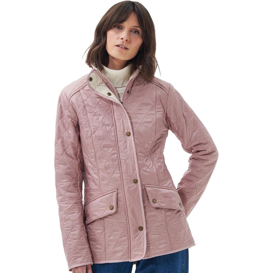 取寄 バブアー レディース キャバルリー ポーラーキルト ジャケット - ウィメンズ Barbour women Cavalry Polarquilt Jacket - Women s Gardenia