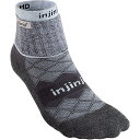 () CWW fB[X Ci[ vX i[ ~j-N[ N[}bNX \bN - EBY Injinji women Liner Plus Runner Mini-Crew CoolMax Sock - Women's Gray