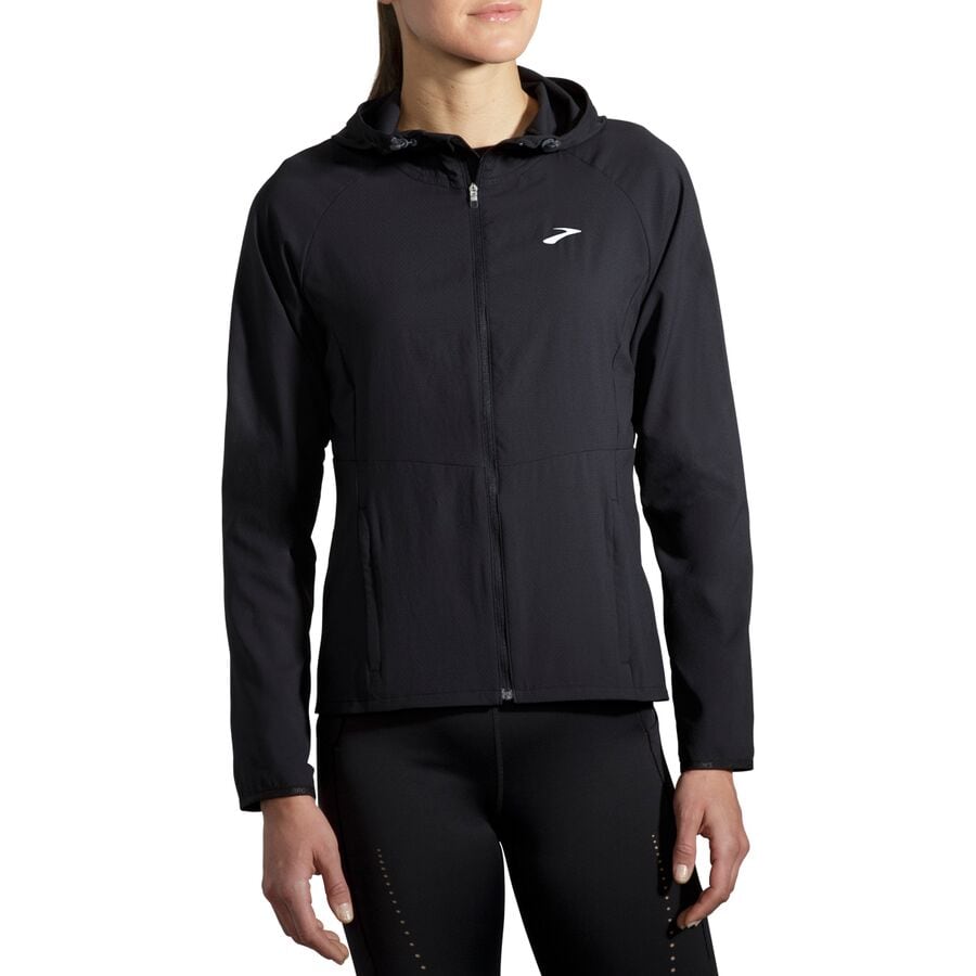 () ubNX fB[X Lms[ WPbg - EBY Brooks women Canopy Jacket - Women's Black