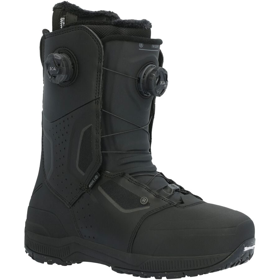 (取寄) ライド トライデント ボア スノーボード ブーツ - 2024 Ride Trident BOA Snowboard Boots - 2024 Black