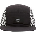 (取寄) バンズ ディーアイワイ チェッカーボード カーブ ビル カンペール ハット Vans Diy Checkerboard Curved Bill Camper Hat Black