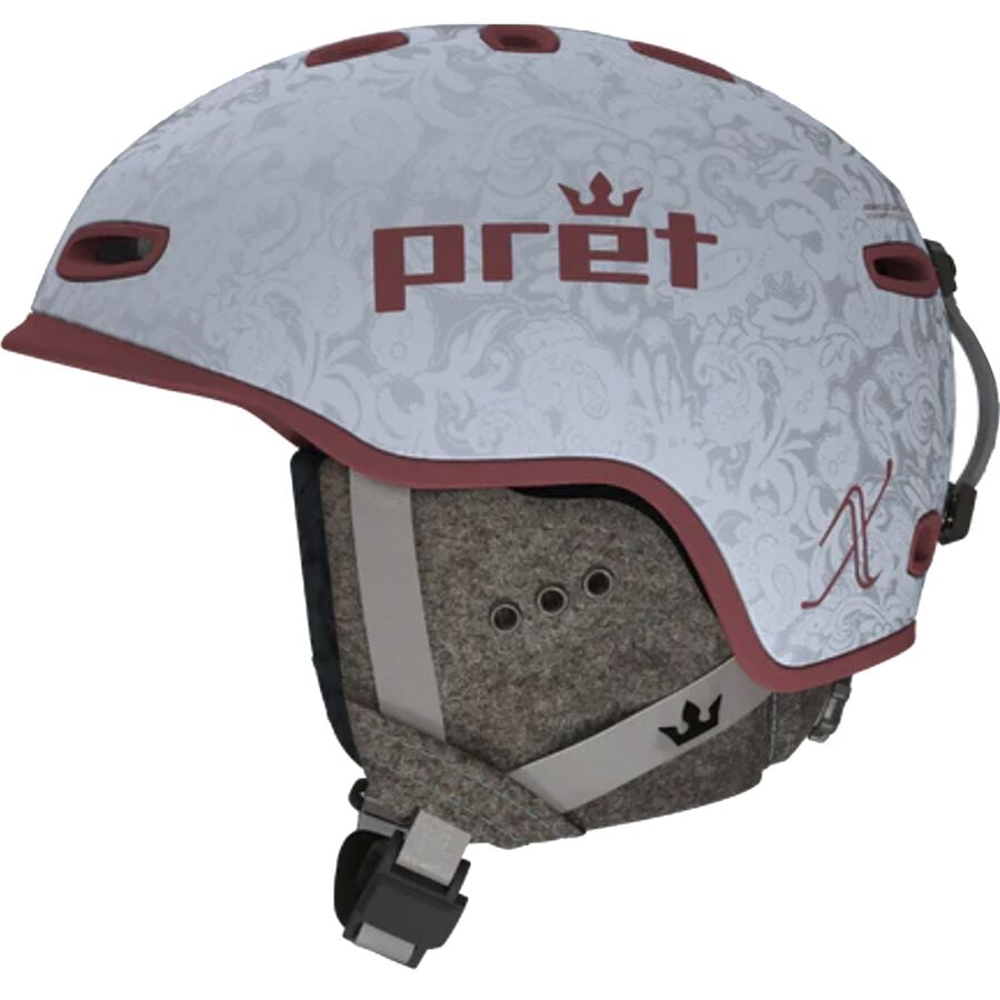 () ץåȥإå å x2 ߥץ إå Pret Helmets Lyric X2 Mips Helmet Maroon Mist