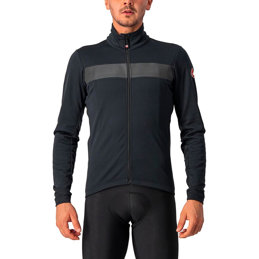 (取寄) カステリ メンズ ラドピア 3 ジャケット - メンズ Castelli men Raddoppia 3 Jacket - Men's Light Black/Black Reflex