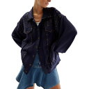 フリーピープル (取寄) フリーピープル レディース オン トラッカー ジャケット - ウィメンズ Free People women Keepin' On Trucker Jacket - Women's Navy