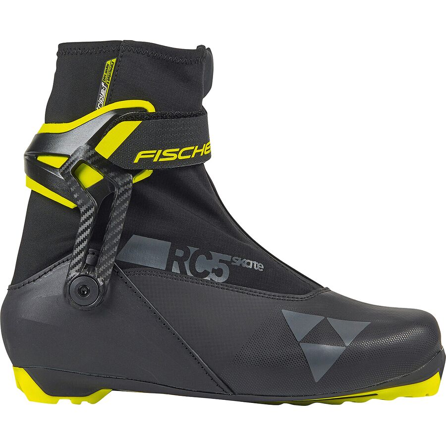 () եå㡼 RC5  ֡ - 2025 Fischer RC5 Skate Boot - 2025 Black/Ye...