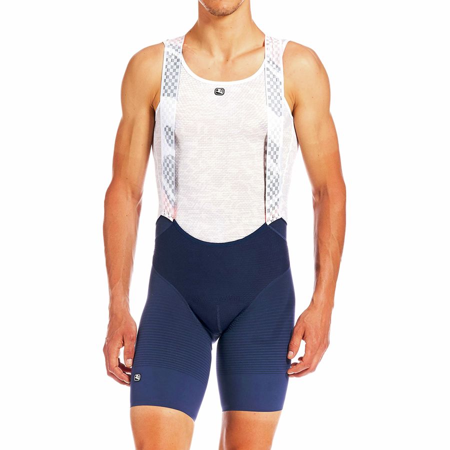 (取寄) ジョルダーナ メンズ NX-G ビブ 5cm ショーター ショート - メンズ Giordana men NX-G Bib 5cm Shorter Short - Men's Navy