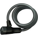 (取寄) アバス スター 4508K キー ケーブル ロック Abus Star 4508K Key Cable Lock Black