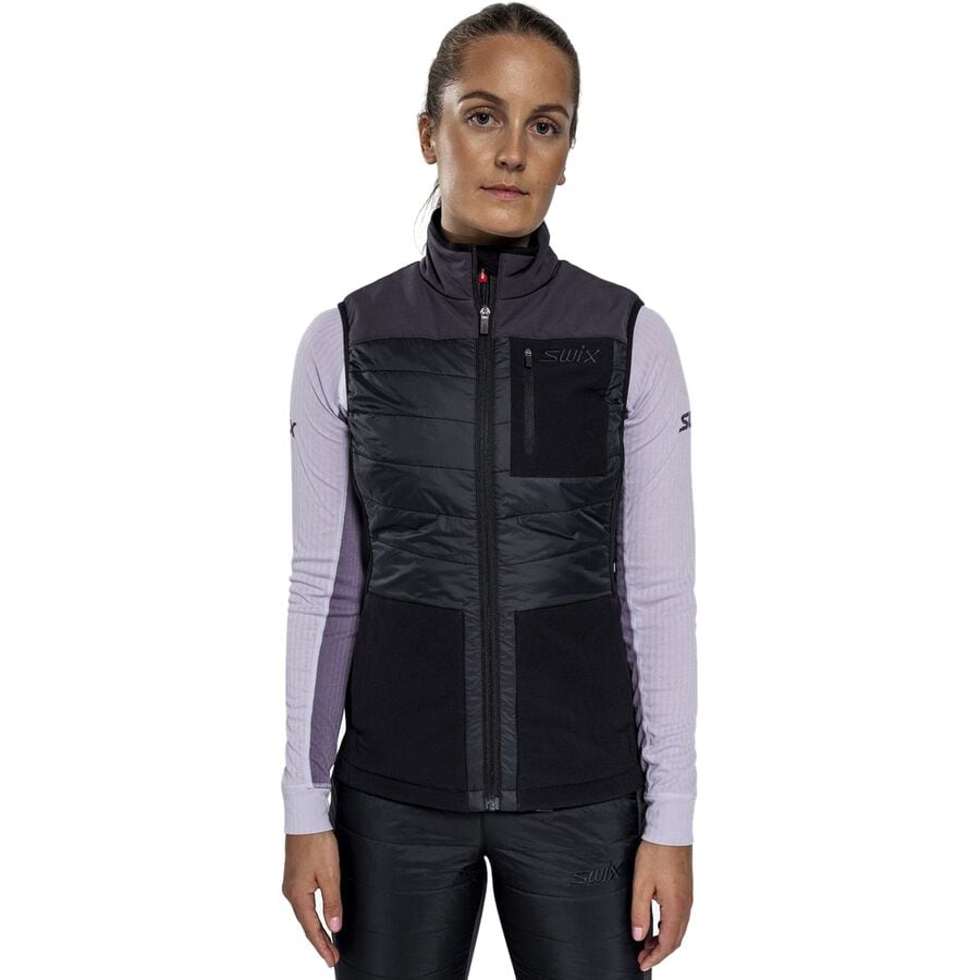 (取寄) スウィックス レディース ホライゾン プリマロフト ベスト - ウィメンズ Swix women Horizon Primaloft Vest - Women's Black/Phantom