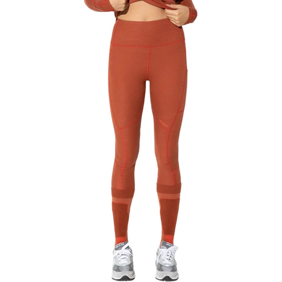 () ϡեǥ ǥ ϥ꡼  쥮 -  Halfdays women Hallie Merino Legging - Women's Rust