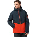 () T Y nCh WPbg - Y Salomon men Highland Jacket - Men's Carbon/Fiery Red