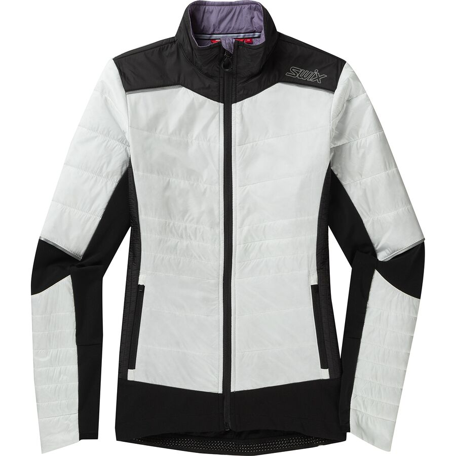 取寄 スウィックス レディース ナバド ハイブリット ジャケット - ウィメンズ Swix women Navado Hybrid Jacket - Women s Snow White/Lining/Lavender