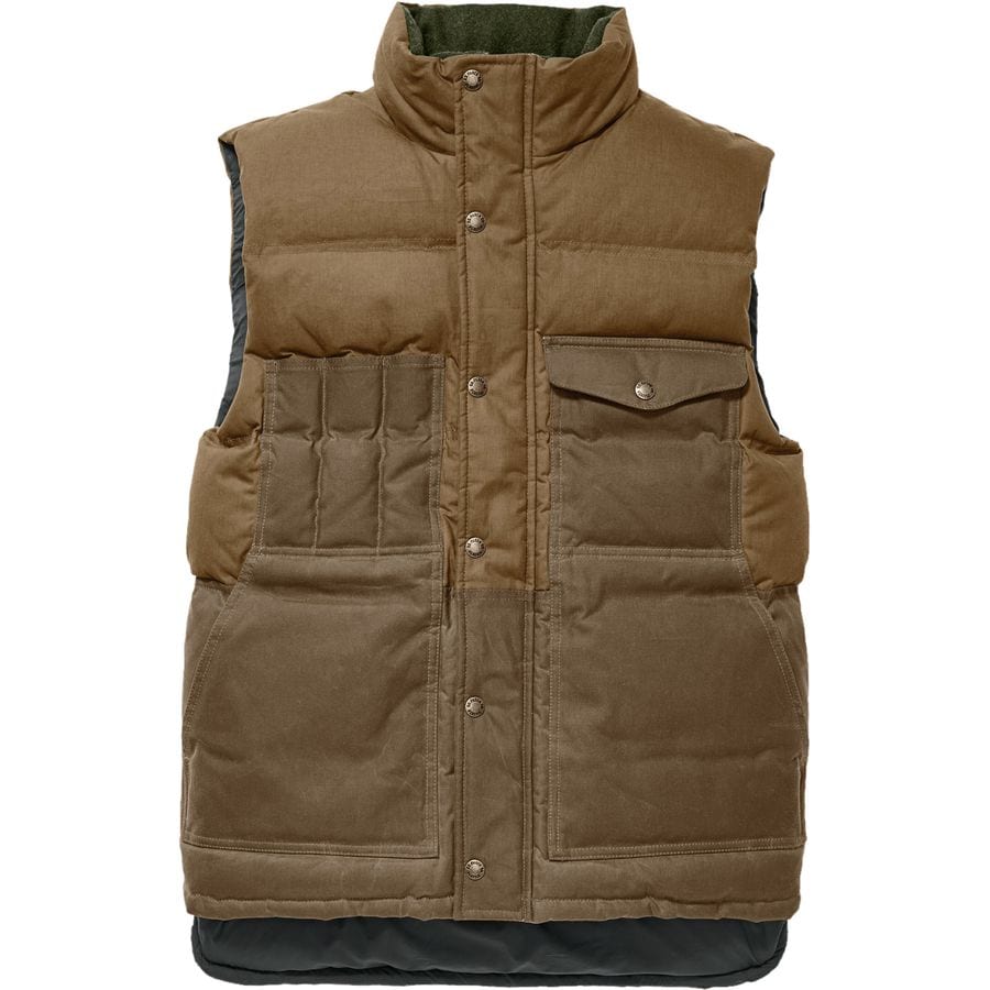 (取寄) フィルソン メンズ ダウン クルーザー ベスト - メンズ Filson men Down Cruiser Vest - Men's Dark Tan