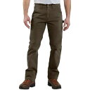 (取寄) カーハート メンズ ウォッシュド ツイル ダンガリー パンツ - メンズ Carhartt men Washed Twill Dungaree Pant - Men's Dark Coffee