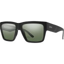 (取寄) スミス ラインナップ クロマポップ ポーラライズド サングラス Smith Lineup ChromaPop Polarized Sunglasses Matte Black/ChromaPop Gray Green