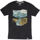 () Oh eB[g iVi p[N V[gX[u T-Vc Landmark Project Grand Teton National Park Short-Sleeve T-Shirt Deep Navy