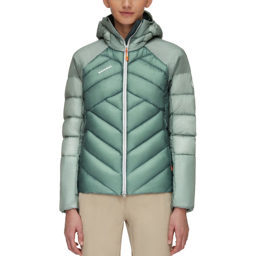 () }[g fB[X ^CX C t[fbg WPbg - EBY Mammut women Taiss IN Hooded Jacket - Women's Dark Jade/Jade