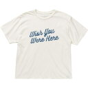 (取寄) オリジナルレトロブランド レディース ウィッシュ ユー ウェアー ヒア シャツ - ウィメンズ Original Retro Brand women Wish You Were Here Shirt - Women 039 s Vintage White