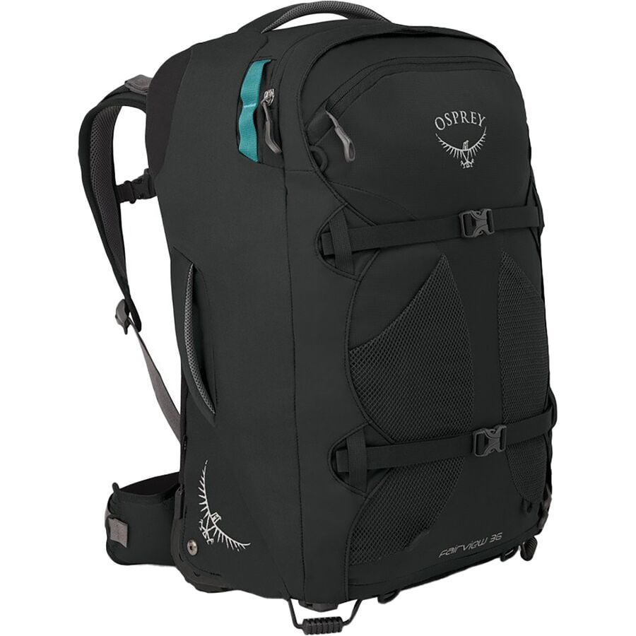 楽天スウィートラグ（取寄） オスプレーパック フェアビュー ホイールド 36L トラベル パック Osprey Packs Fairview Wheeled 36L Travel Pack Black