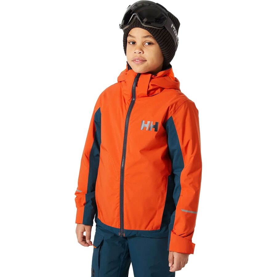 (取寄) ヘリーハンセン キッズ クエスト ジャケット - キッズ Helly Hansen kids Quest Jacket - Kids' Patrol Orange