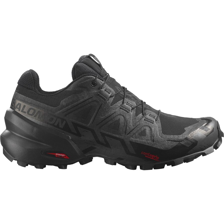 (取寄) サロモン レディース スピードクロス 6 Gtx トレイル ランニング シューズ Salomon women Speedcross 6 GTX Trail Running Shoe - Women's Black/Black/Phantom