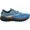 (取寄) ブルックス メンズ ゴースト 15 Gtx ランニング シューズ - メンズ Brooks men Ghost 15 GTX Running Shoe - Men's Blue/Peacoat/Orange