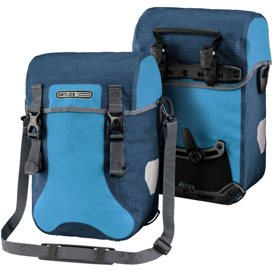 () Ig[u X|[c-pbJ[ vX pjG - yA Ortlieb Sport-Packer Plus Panniers - Pair Dusk Blue/Denim