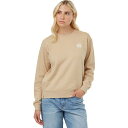 () ec[ fB[X c[t[X S[f tHXg N[ Z[^[ - EBY Tentree women TreeFleece Golden Forest Crew Sweater - Women's Irish Cream