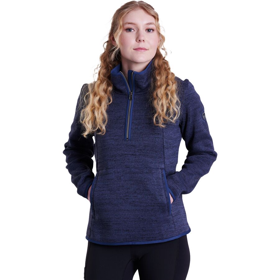 (取寄) クール レディース アセンダイル 1/4-ジップ プルオーバー - ウィメンズ KUHL women Ascendyr 1/4-Zip Pullover - Women 039 s Stellar Blue