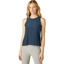 () rhK fB[X tFU[EFCg oX ^N gbv - EBY Beyond Yoga women Featherweight ReBalance Tank Top - Women's Nocturnal Navy