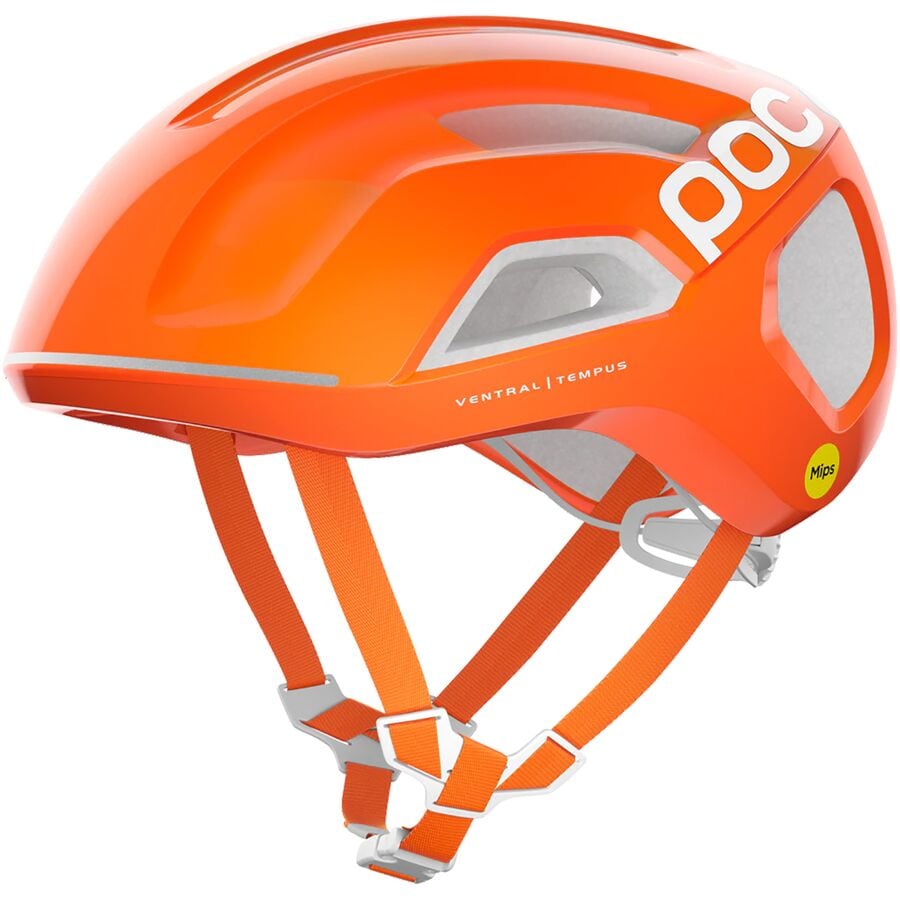 () POC ȥ ƥѥ ߥץ إå POC Ventral Tempus Mips Helmet Fluorescent Orange AVIP