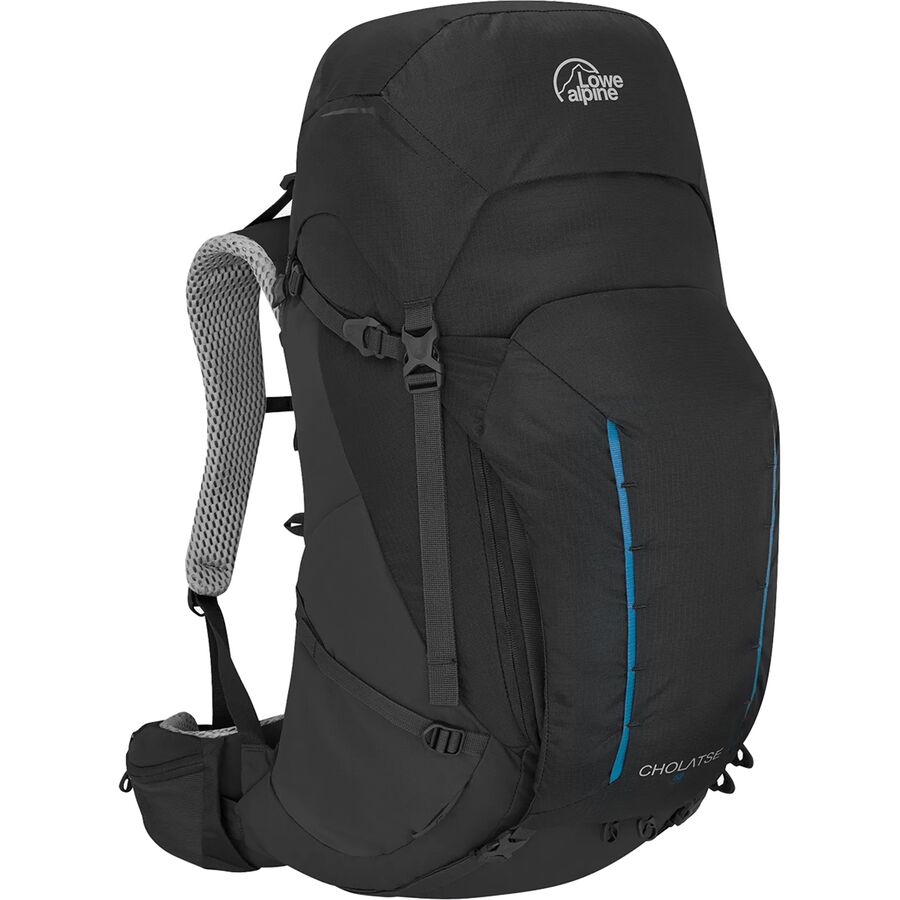 (取寄) ロウアルパイン 52L + 5 バックパック Lowe Alpine Cholatse 52L + 5 Backpack Black 1