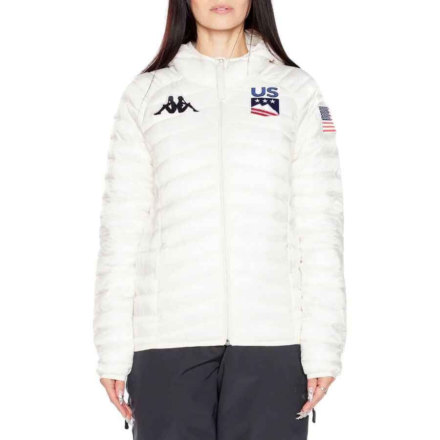 (取寄) レディース アス ジャケット - ウィメンズ Kappa USA women 6Cento 663 US Jacket - Women's White Milk